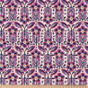 Printed Cotton JAKLYNN Ecru / Blue